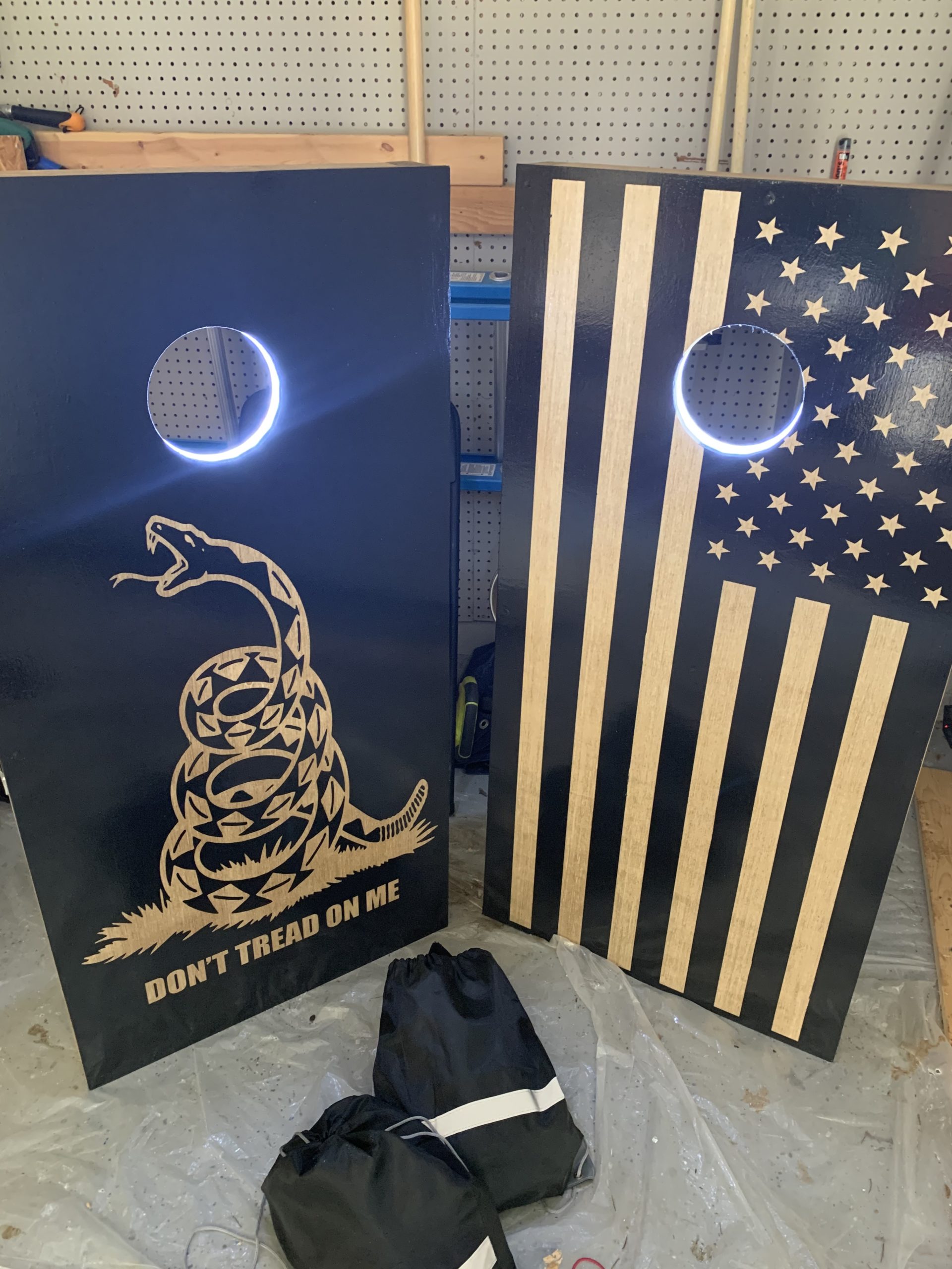 Dont Tread on Me Cornhole