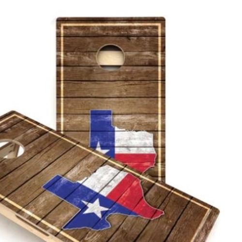 Texas State Outline Cornhole Boards