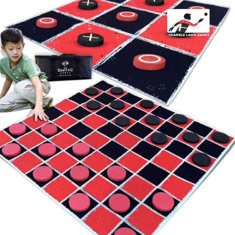 Giant Checkers Rental Checkers Tic Tac Toe