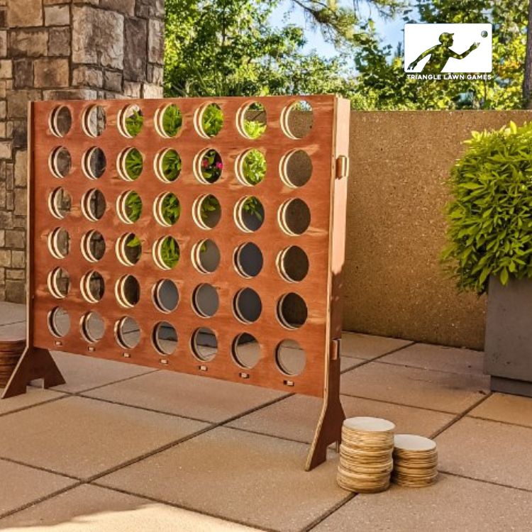 Giant Wood Connect 4 Rental Giant Wood Connect 4